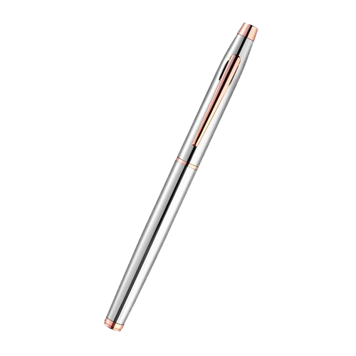 Metal Ball Pen MP 65 Kross Roller Chrome Rosegold