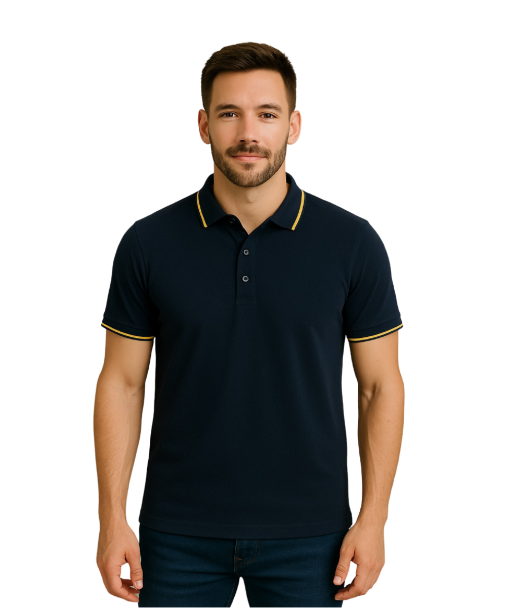 MAGIC TUCK -T SHIRT - NAVY BLUE