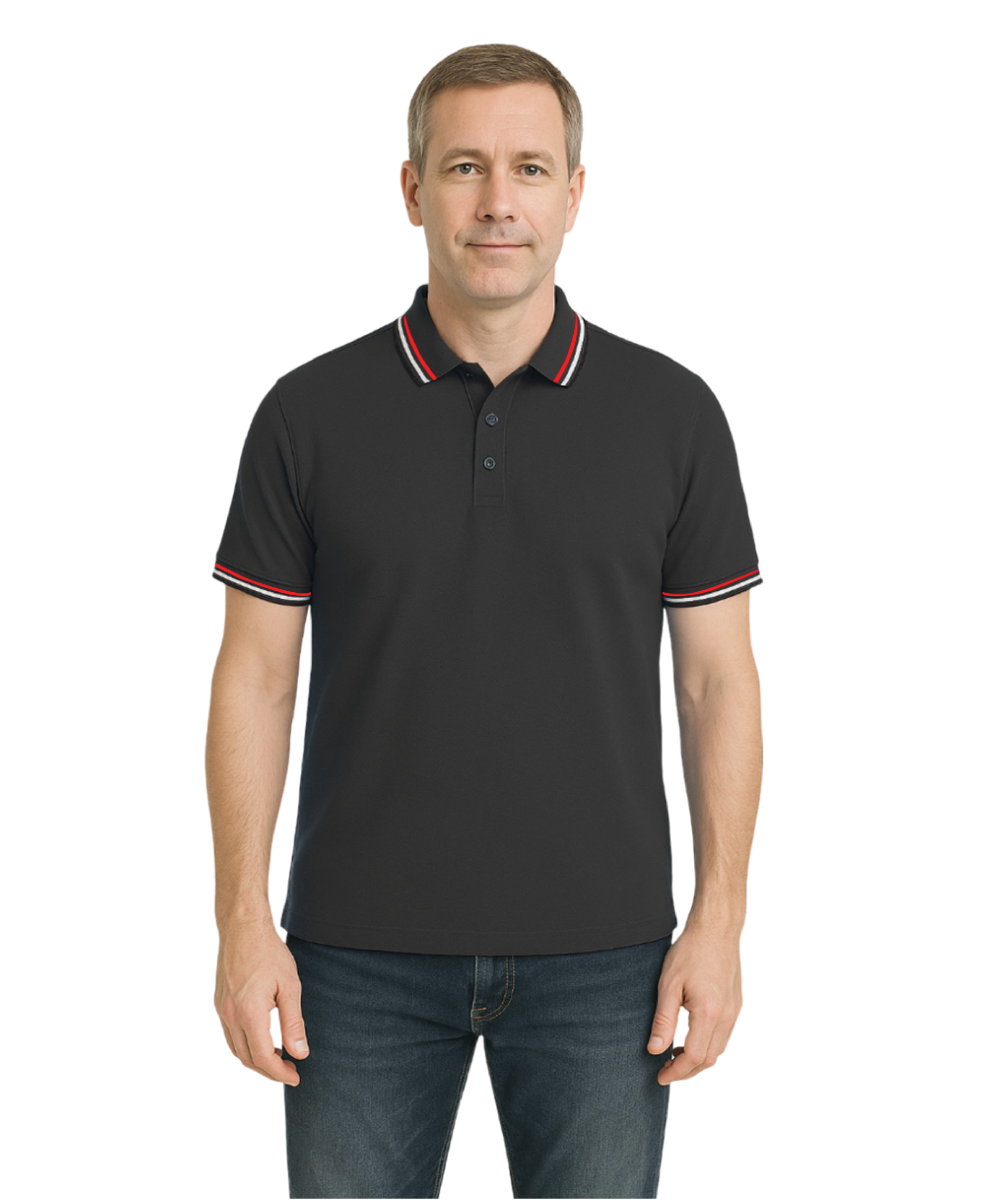 COOLTEX - T SHIRT - BLACK