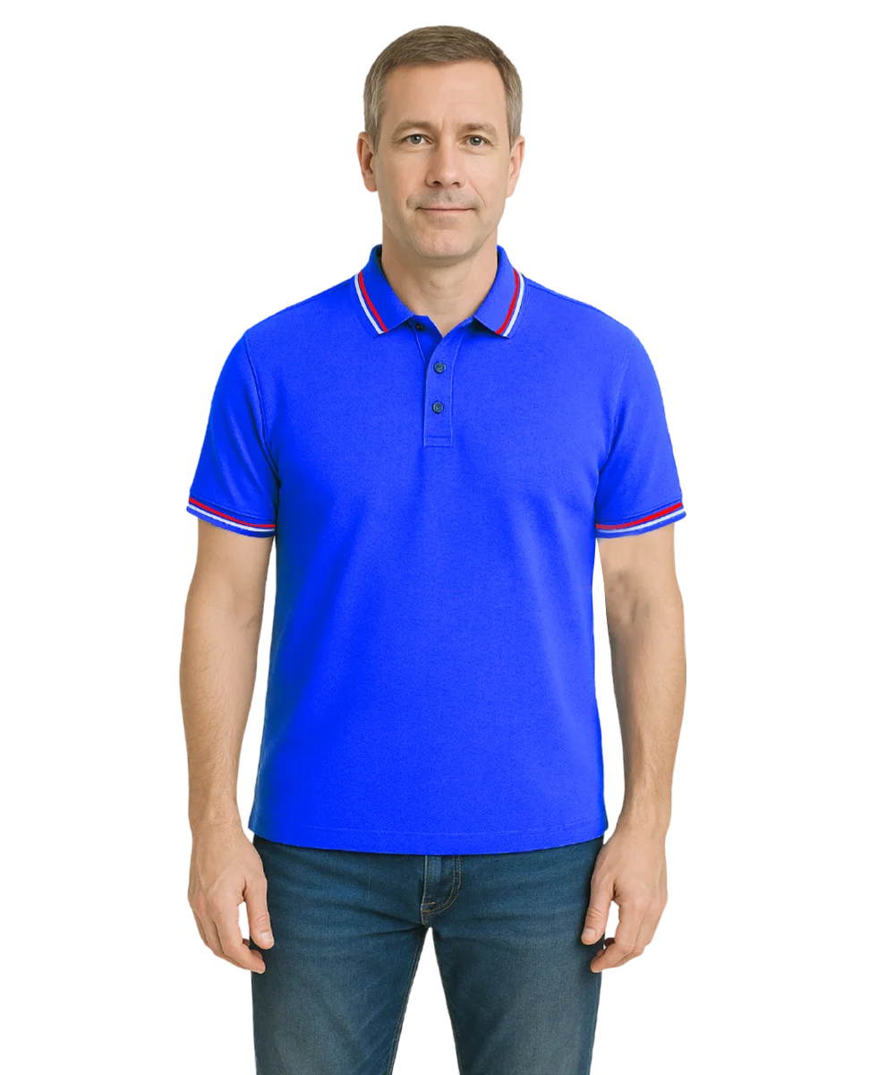 COOLTEX - T SHIRT - ROYAL BLUE