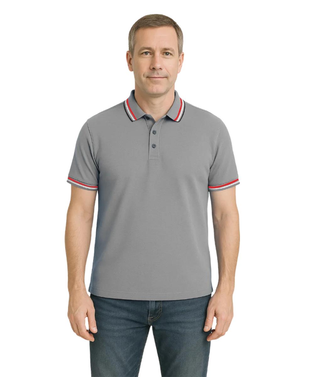 COOLTEX - T SHIRT - LIGHT GREY