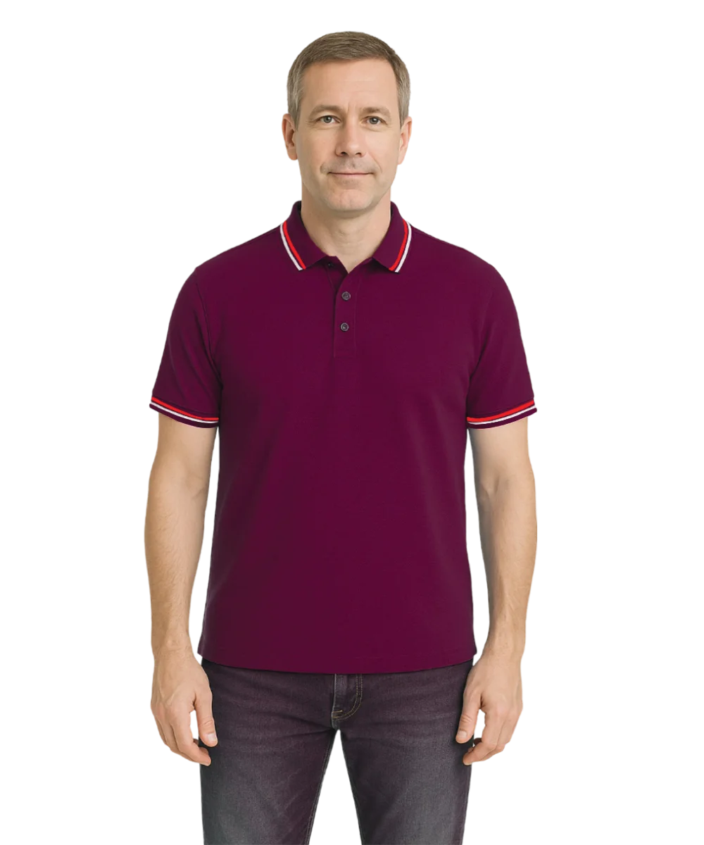 COOLTEX - T SHIRT - MAROON