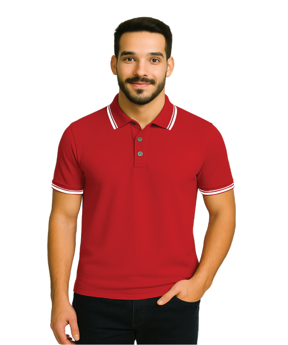 DULL DRY FIT - T SHIRT - RED