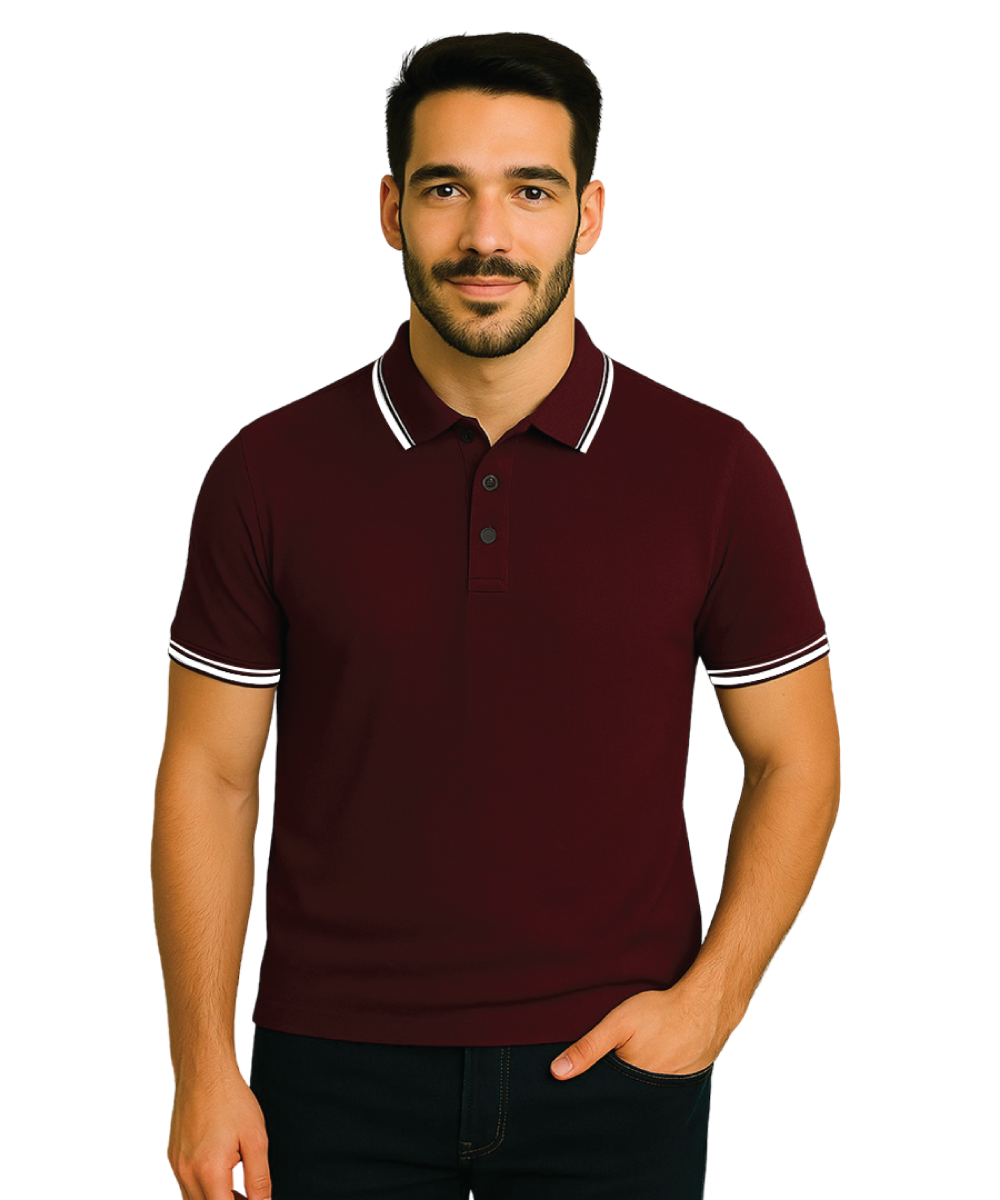 DULL DRY FIT - MAROON