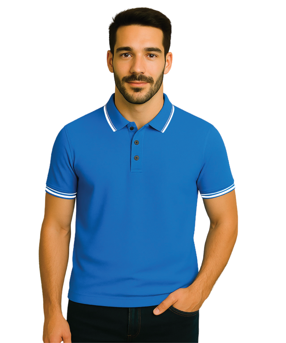 DULL DRY FIT - T SHIRT - INDIAN BLUE