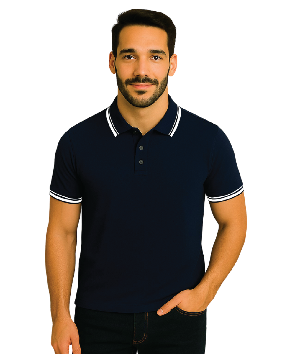 DULL DRY FIT - T SHIRT - NAVY BLUE