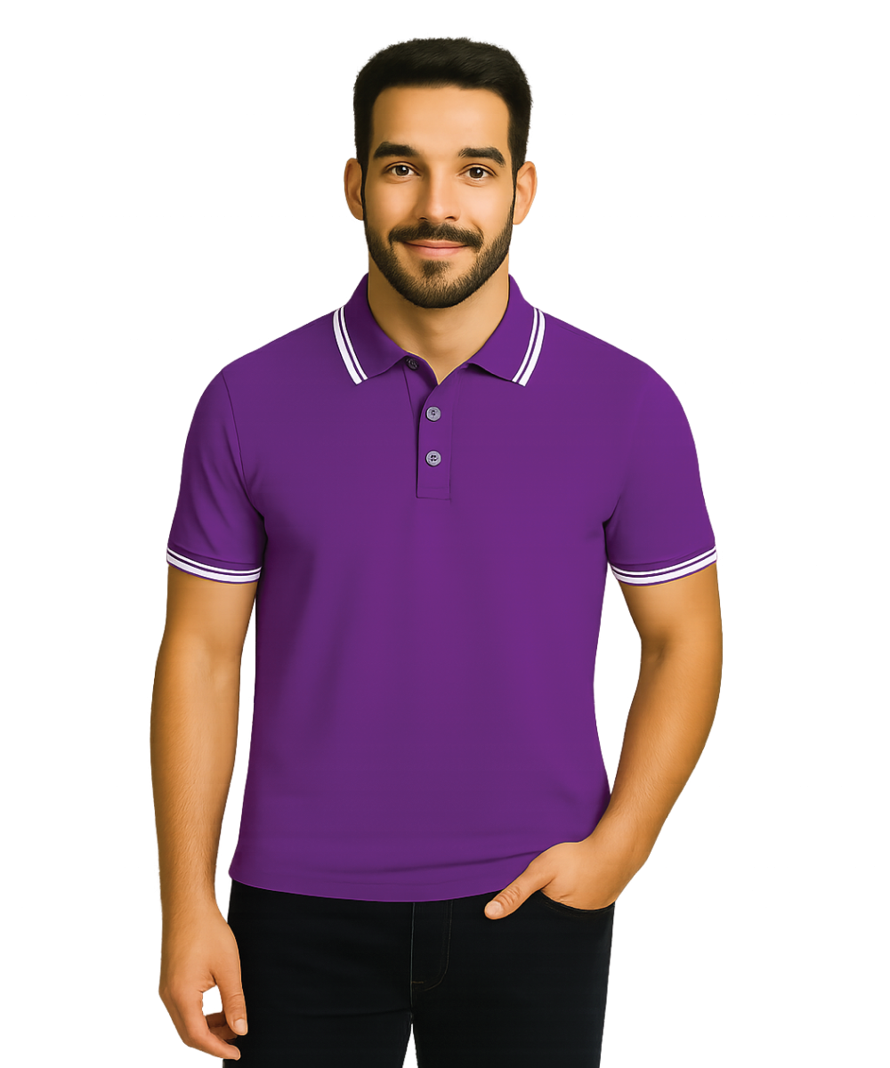 DULL DRY FIT - T SHIRT - PURPLE