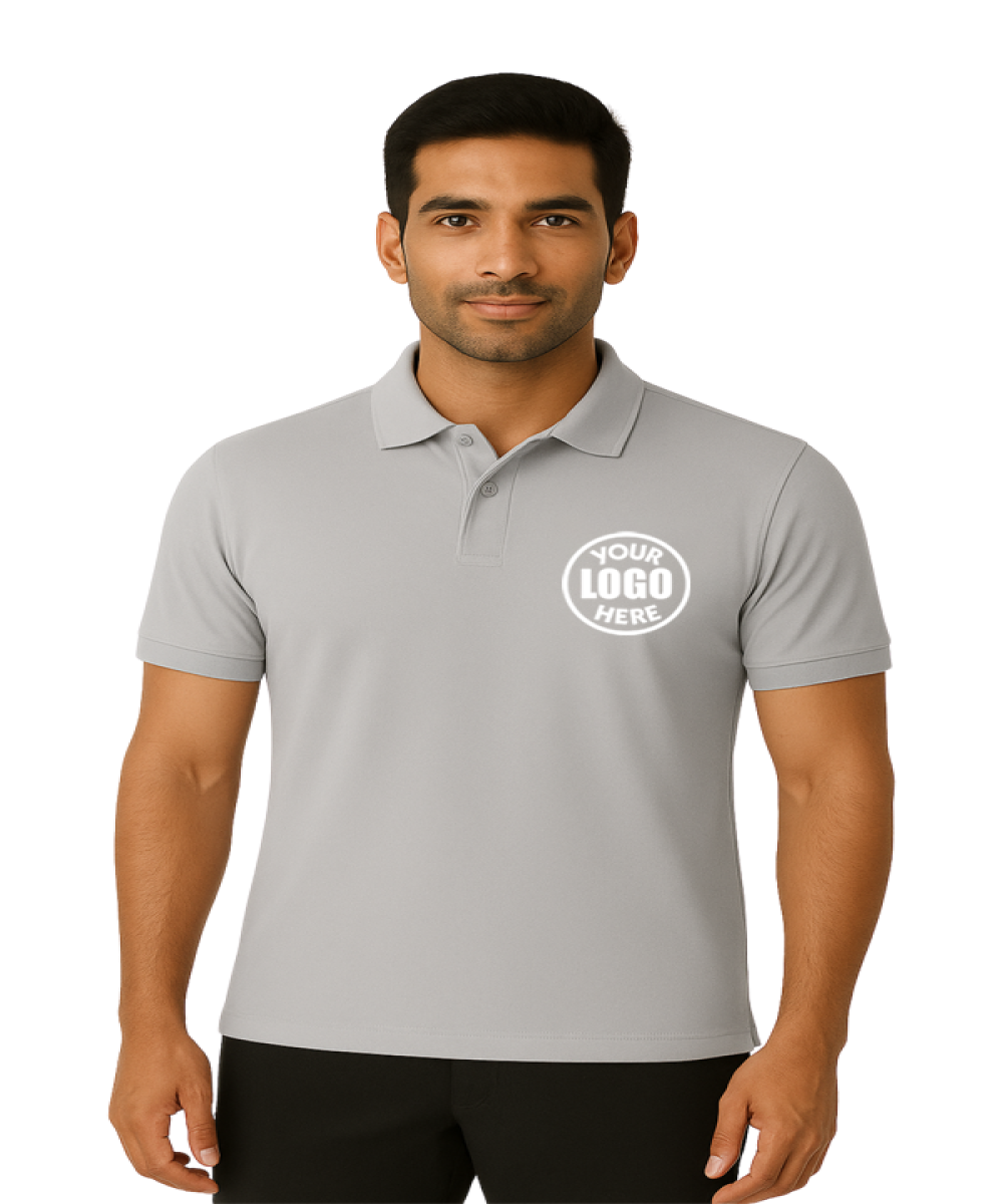 AMW DRY SPORTS T SHIRTS - LIGHT GREY