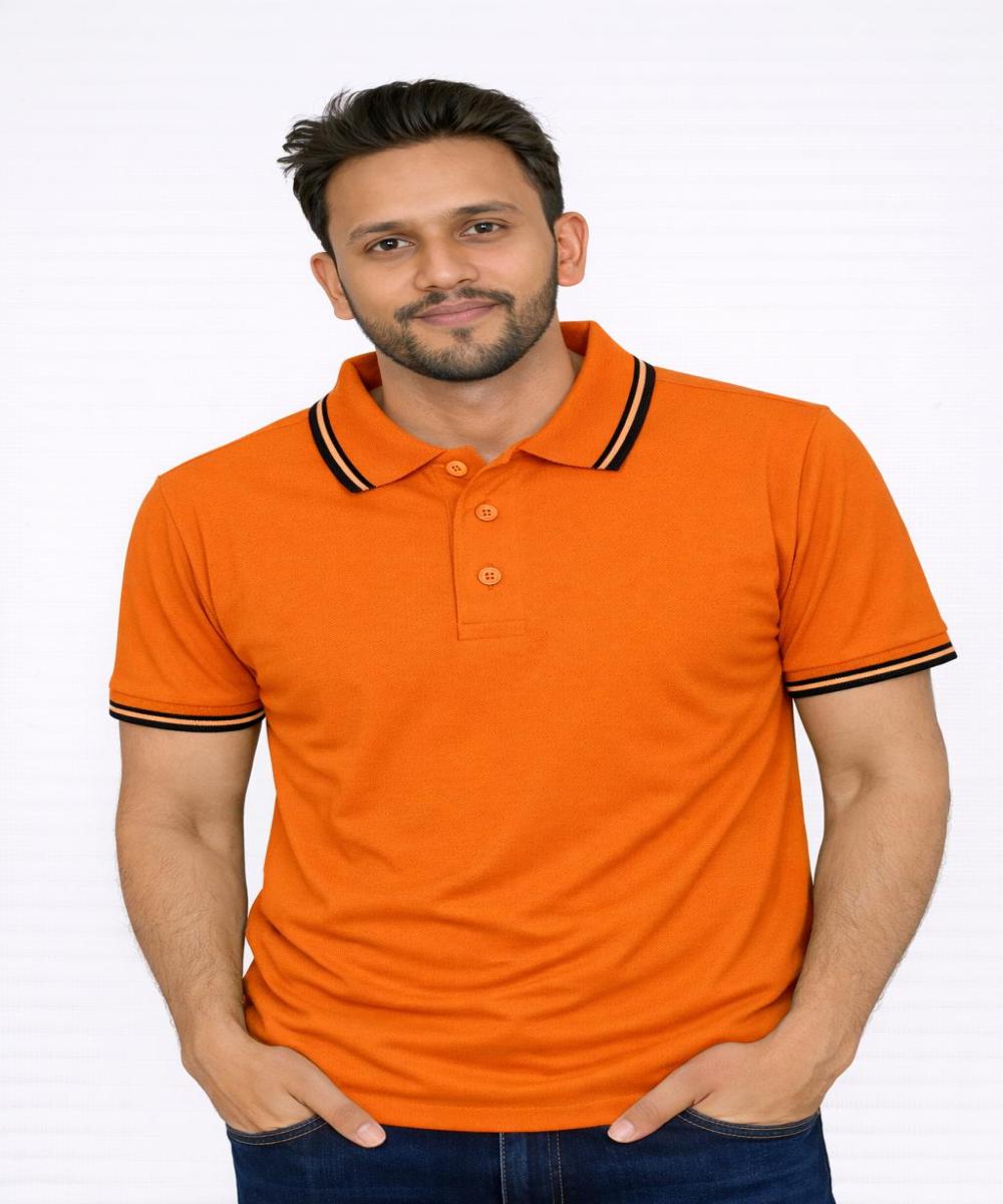 DULL DRIFIT-FOREST CLUB T-SHIRT - ORANGE