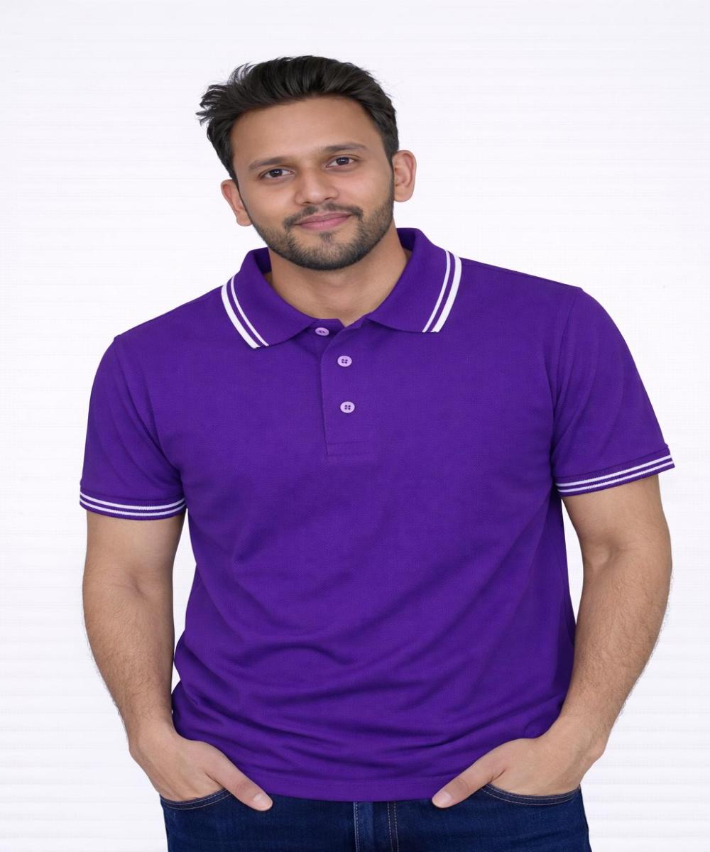 DULL DRIFIT-FOREST CLUB T-SHIRT - PURPLE