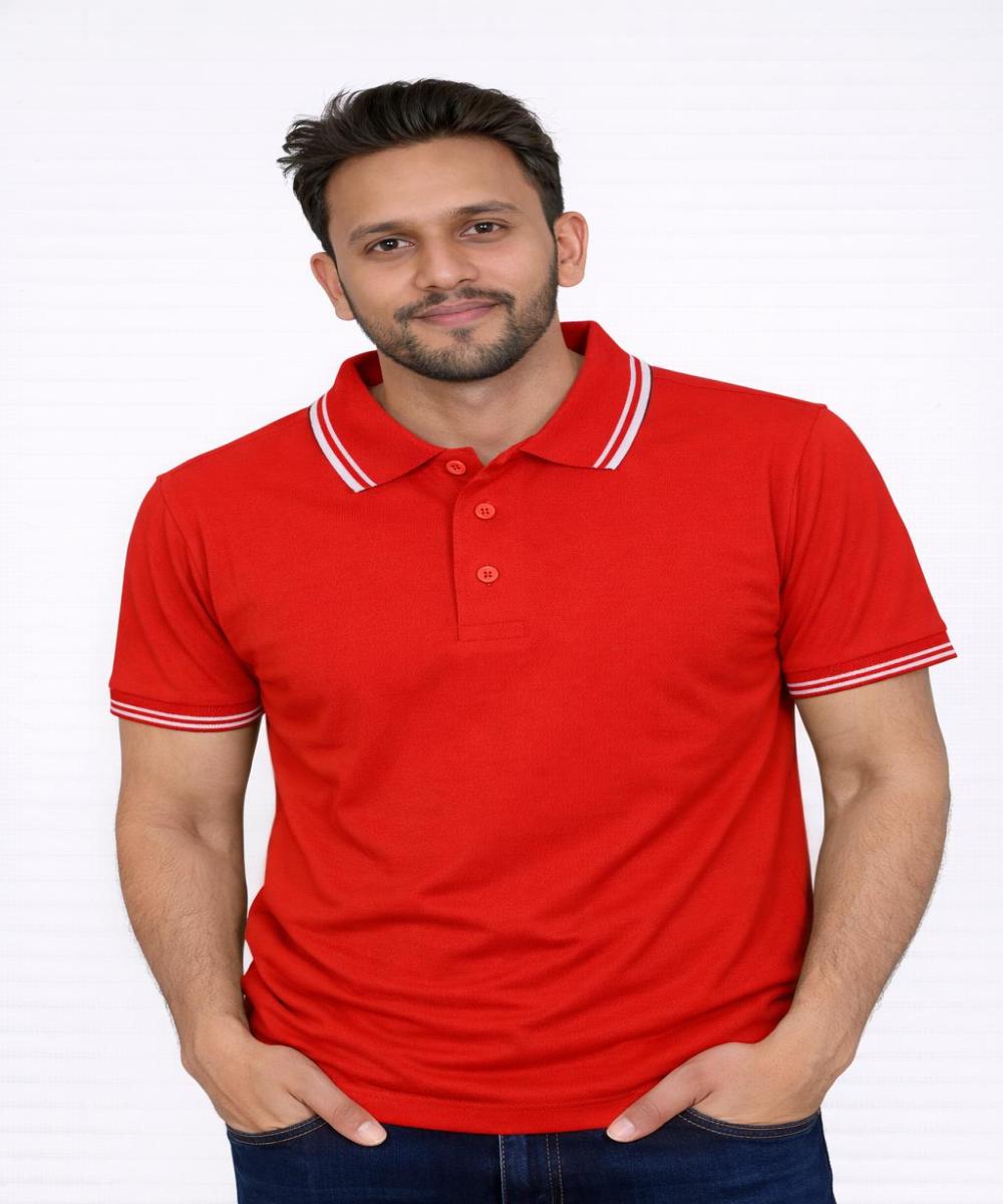 DULL DRIFIT-FOREST CLUB T-SHIRT - RED