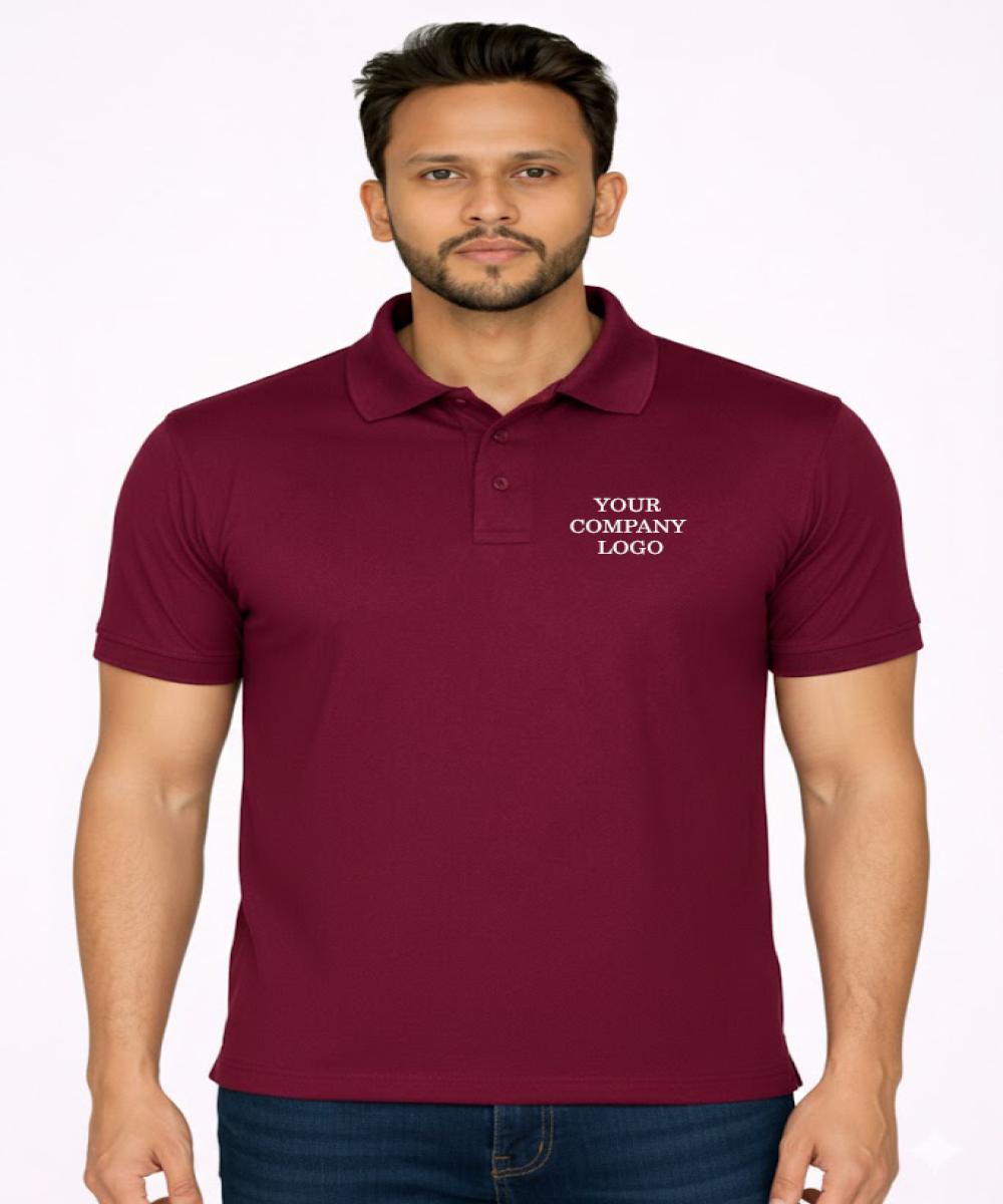 DRY SPORTS T-SHIRT  - MAROON