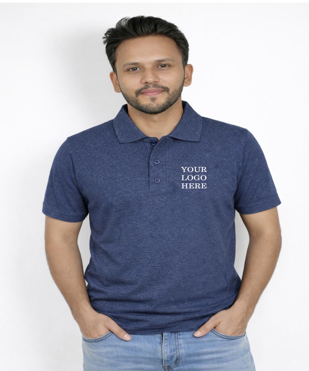 INDUSTRIAL SOLID T-SHIRT - DENIM