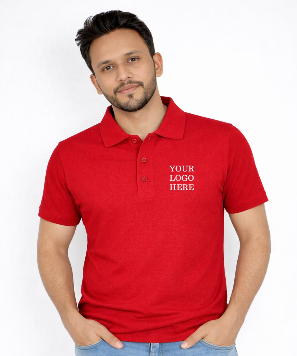 INDUSTRIAL SOLID T-SHIRT - RED